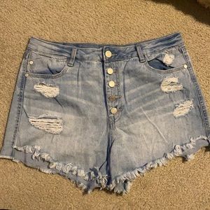 Refuge size 14 denim shorts